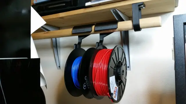 The Filament Hanger (spool holder and storage solution) — modelo 3D