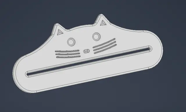 Squeezer for cat food pouches — modelo 3D
