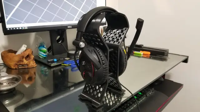 Updated Hex 2 Piece Headphone Stand — modelo 3D