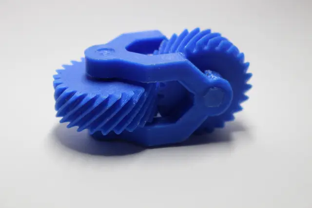 Helical Fidget Gears — modelo 3D
