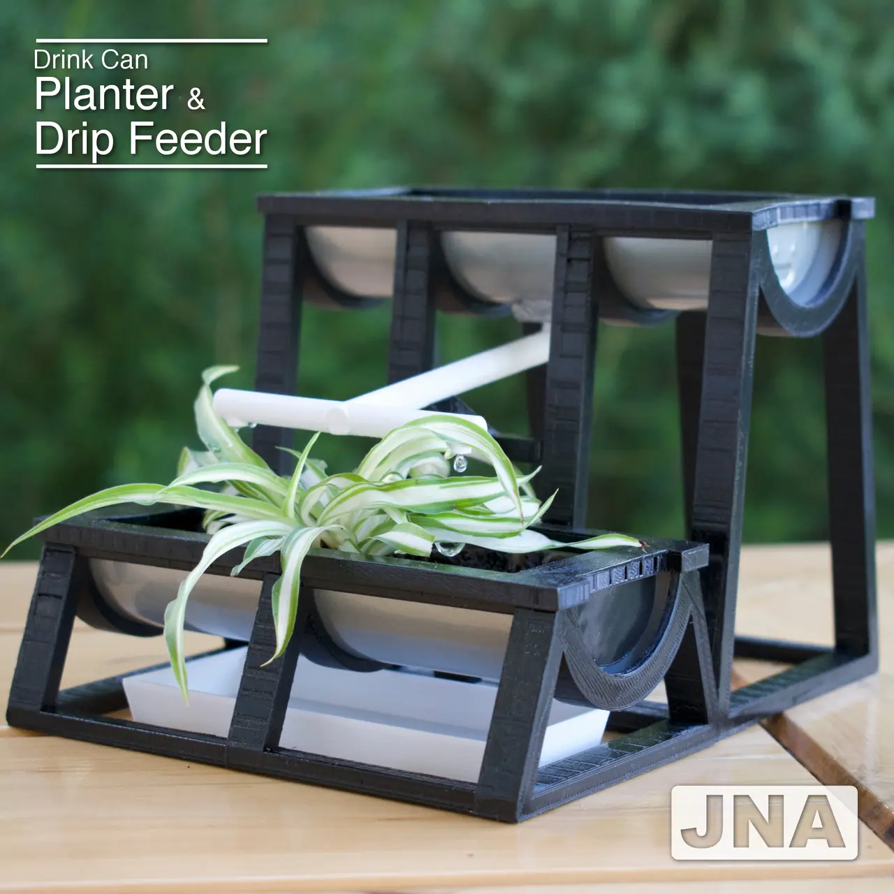 Drink Can Planter and Drip Feeder — modelo 3D
