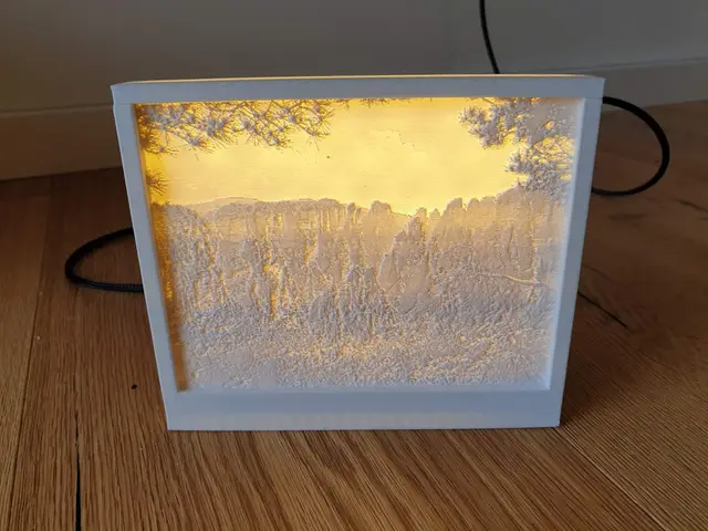 Lithophane Frame — modelo 3D
