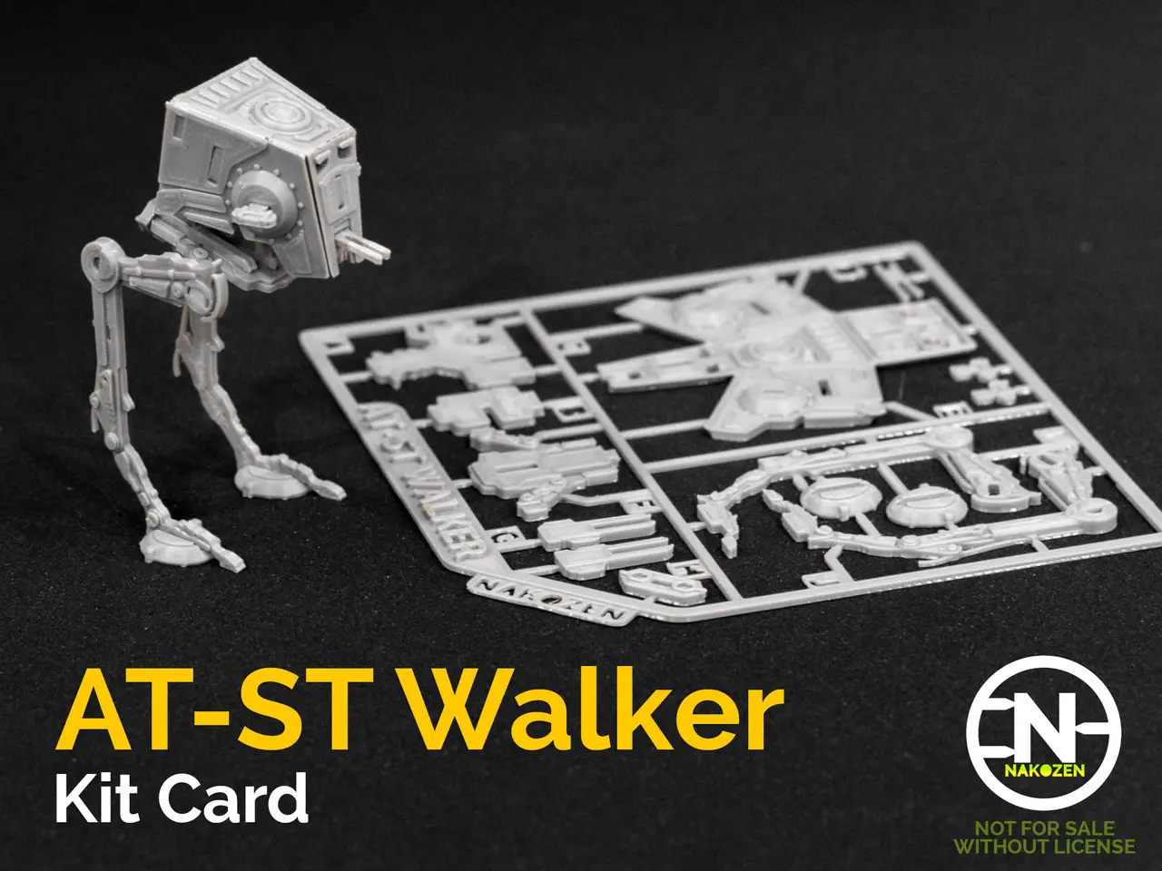 AT-ST Walker Kit Card — modelo 3D