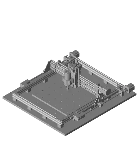 3D Printed CNC Router — modelo 3D