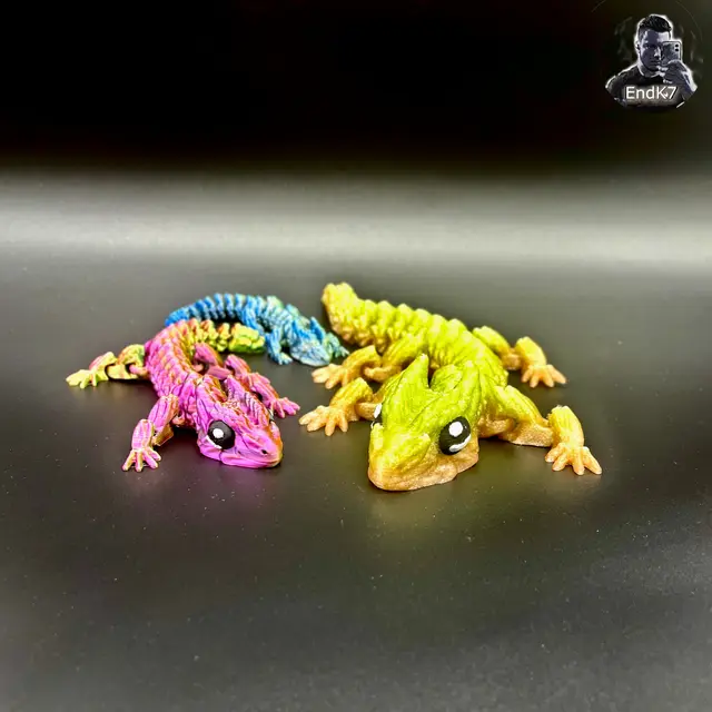 Little Grass Dragon - Articulated - Print in Place - Flexi - No Supports - Fantasy — modelo 3D