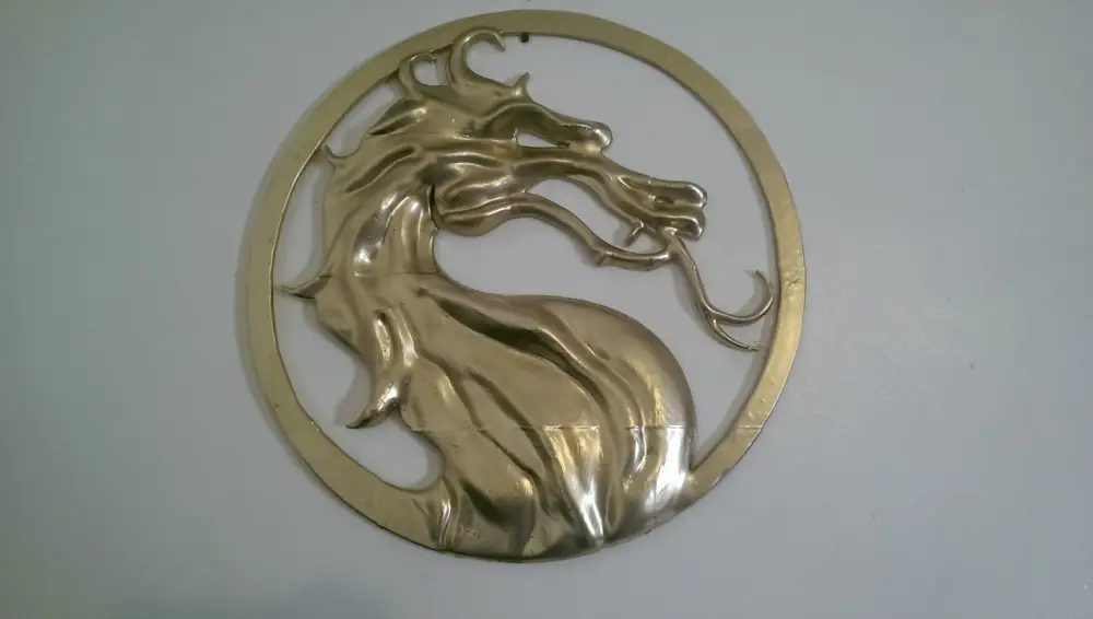Mortal Kombat Wall Decor in 3D — modelo 3D
