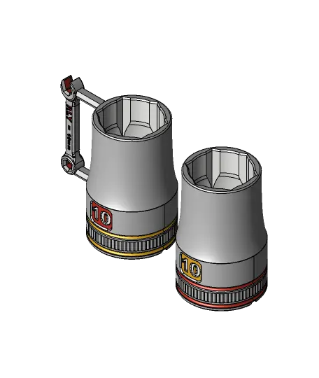 10mm MID Length 16oz Can Cup! - Energy Drink Can Cup — modelo 3D