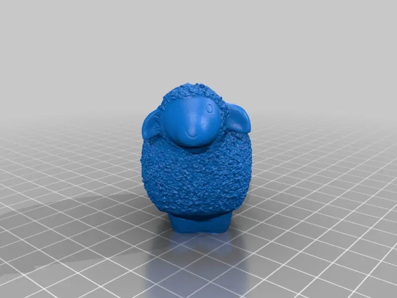 Wooly Sheep — modelo 3D