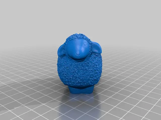 Wooly Sheep — modelo 3D