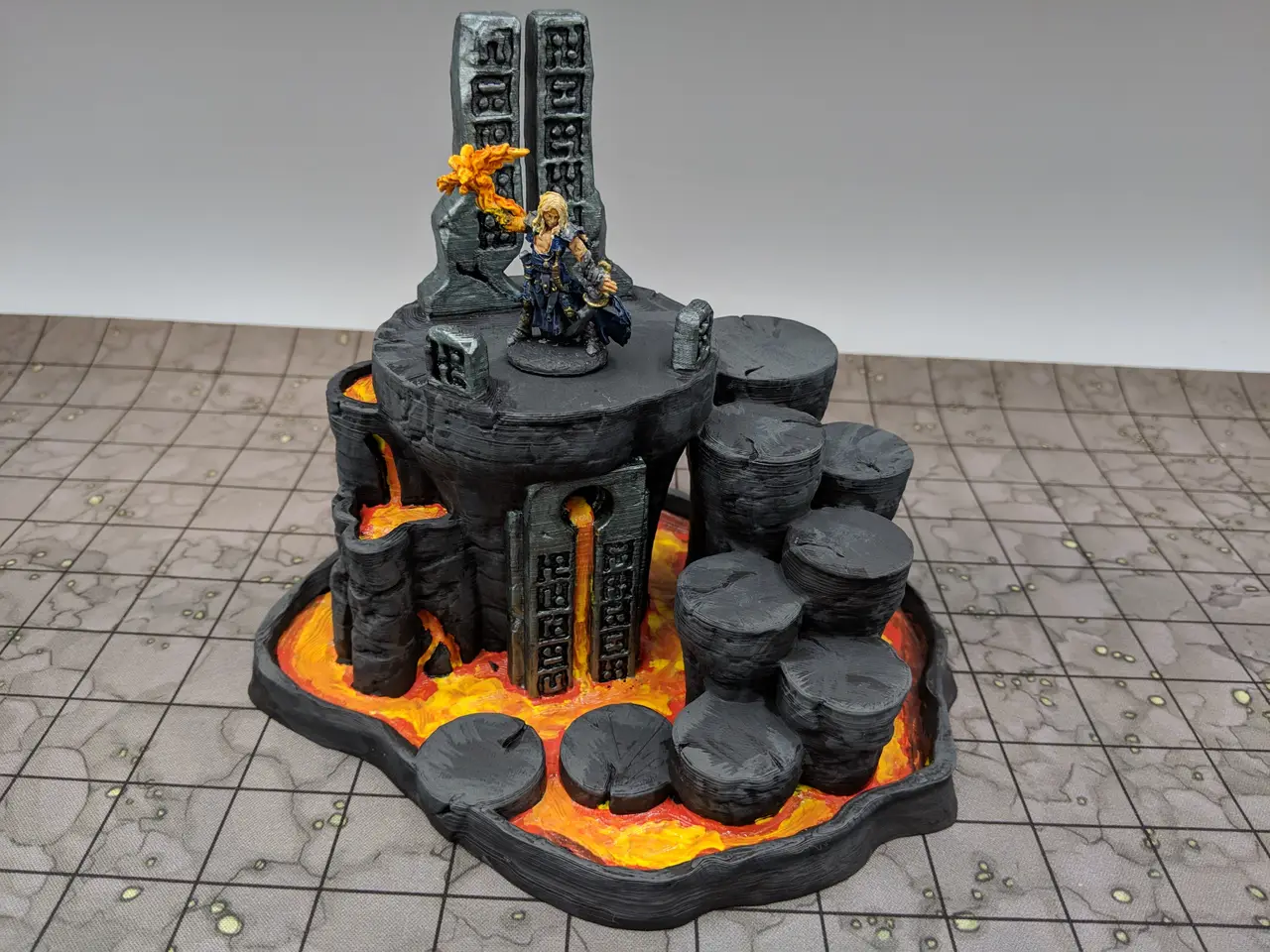 OpenForge - Place of Power - Chaos Pillars — modelo 3D