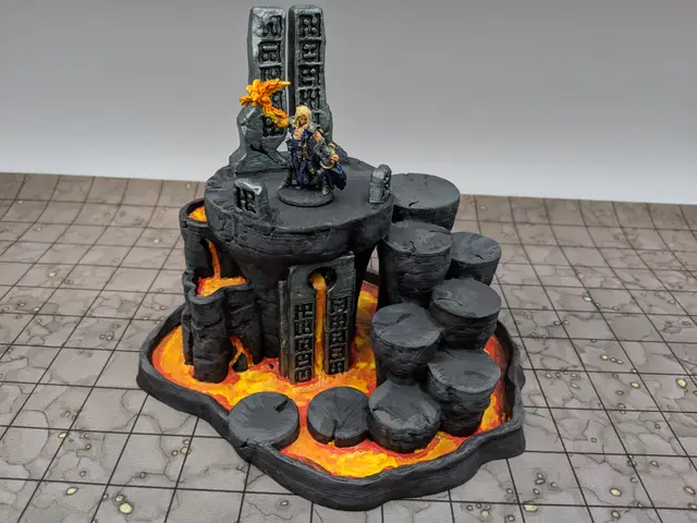OpenForge - Place of Power - Chaos Pillars — modelo 3D