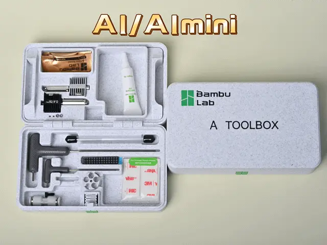 拓竹A1 A1mini原厂工具盒V2（高精度、超细节、无五金） — modelo 3D