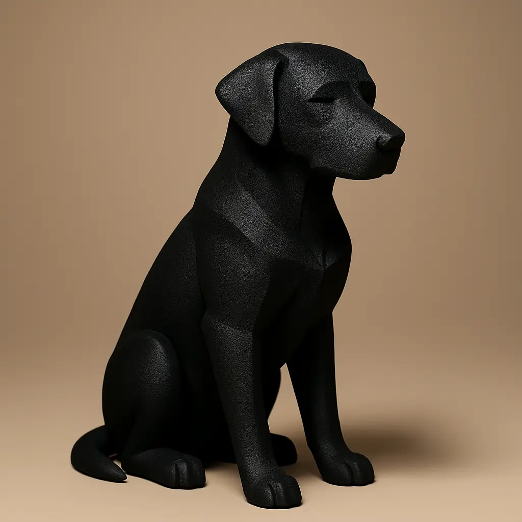 Labrador Dog Decor — modelo 3D