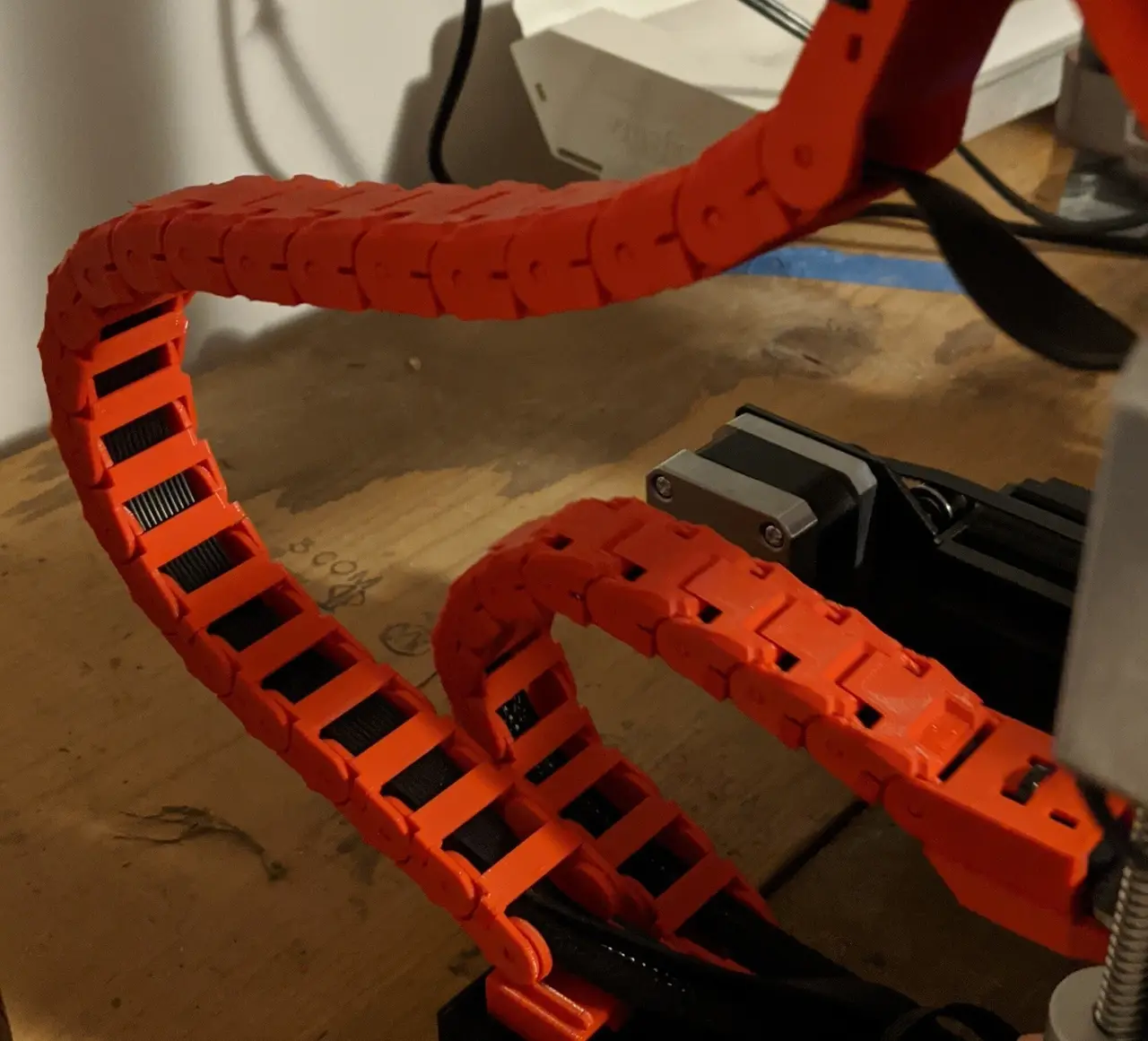 Cable chain with limiter (surfaces fixed) — modelo 3D