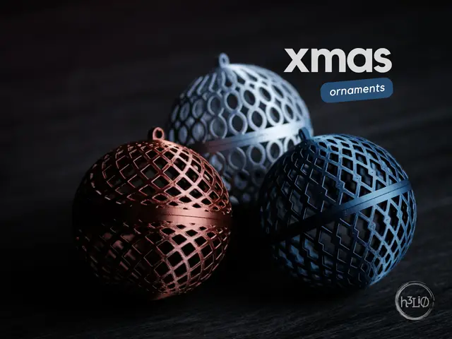 christmas ornaments — modelo 3D