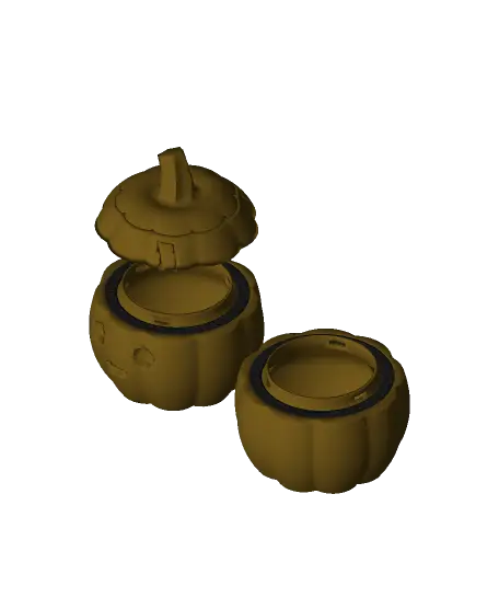 Twist Lock Pumpkin — modelo 3D