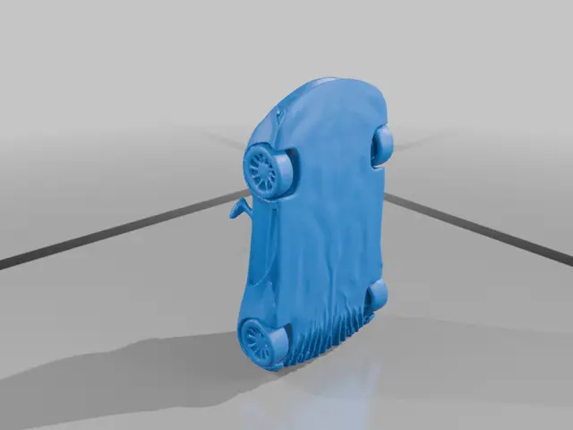 Coche Deportivo — modelo 3D