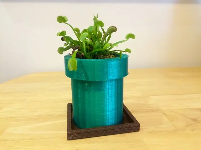 Super Mario Warp Tube Planter and Brick Tray — modelo 3D