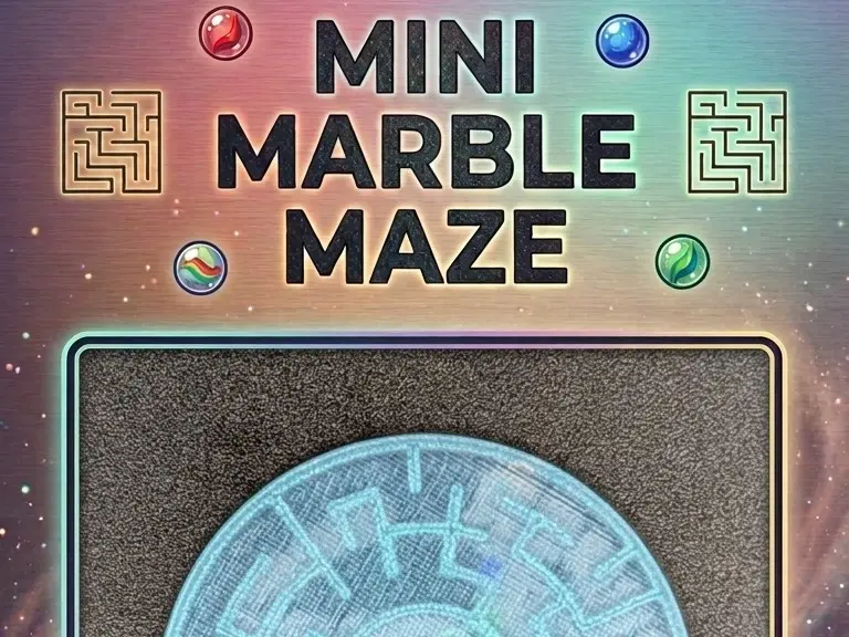 Mini Marble Maze Maker (MakerChip Size!) — modelo 3D