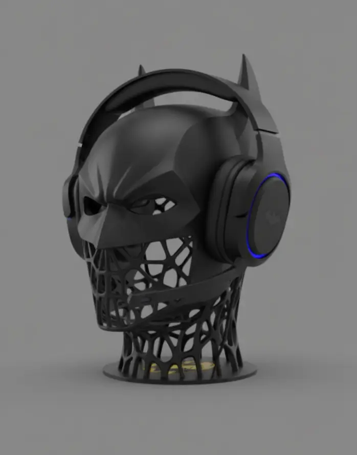 Headphone Stand - Batmen — modelo 3D