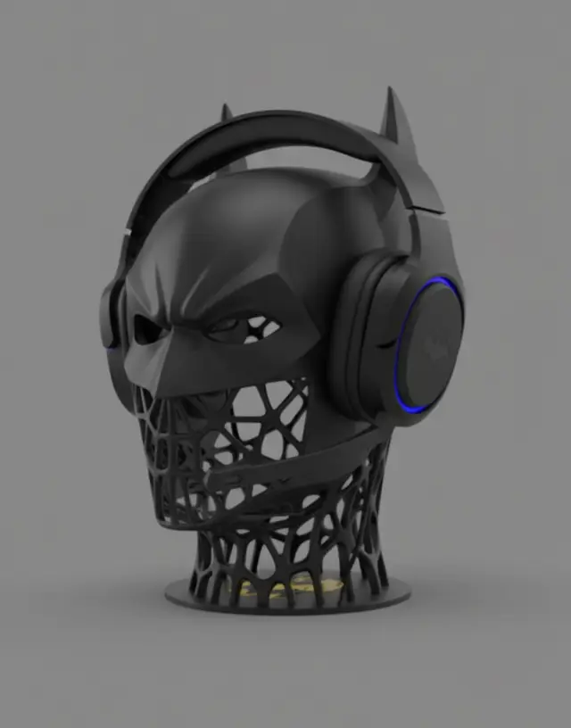 Headphone Stand - Batmen — modelo 3D
