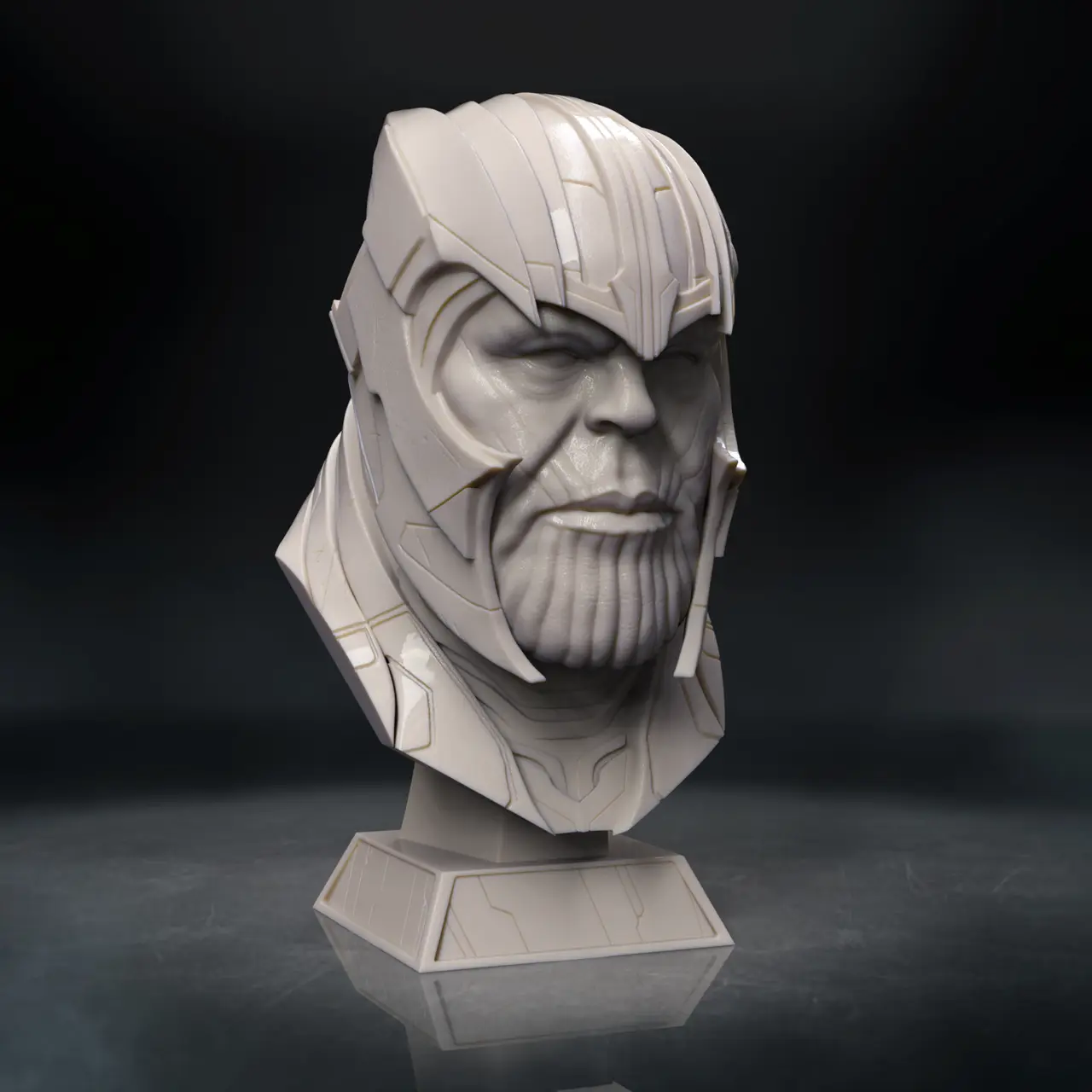 Thanos Head — modelo 3D