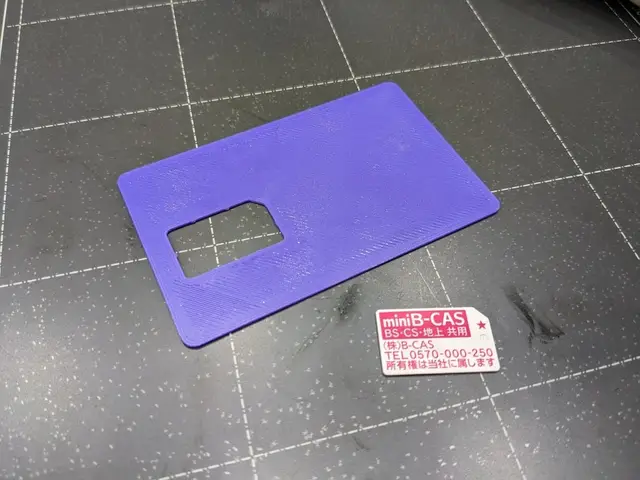 miniB-CAS to B-CAS Adapter — modelo 3D