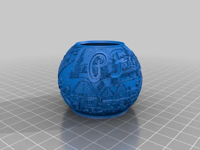 Winter themed Lanterns for IKEA LED candles //Ladovská zima - lithophane na led svíčku + PF 2022// — modelo 3D