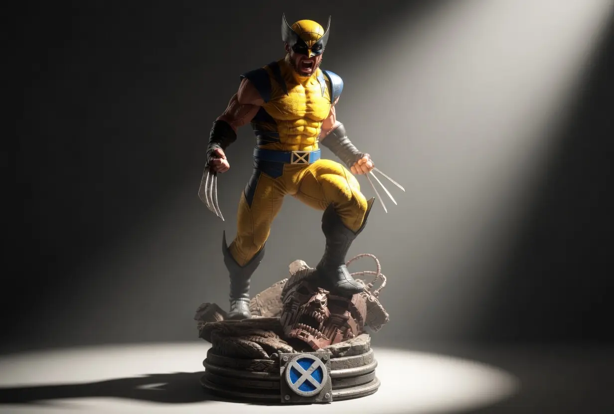 Wolverine — modelo 3D