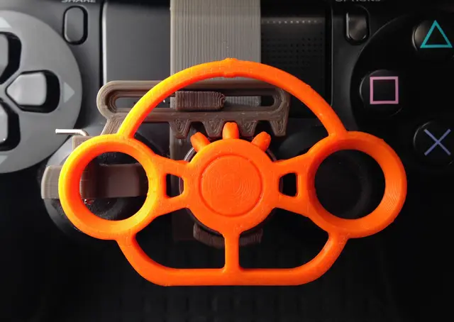 PlayStation 4 controller mini wheel — modelo 3D