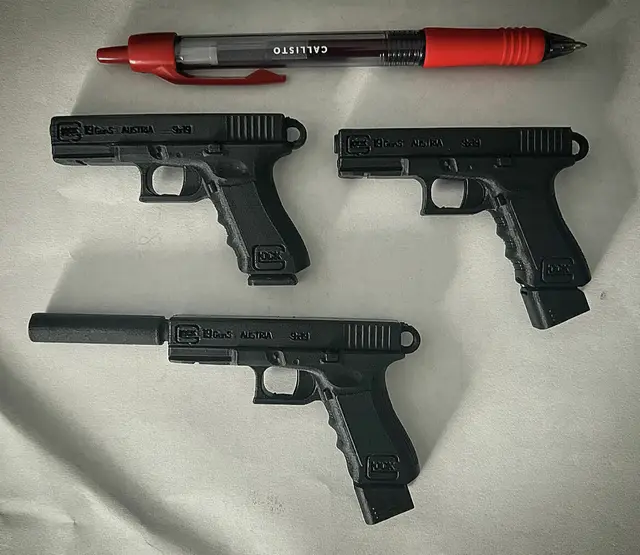G19 Keychains — modelo 3D