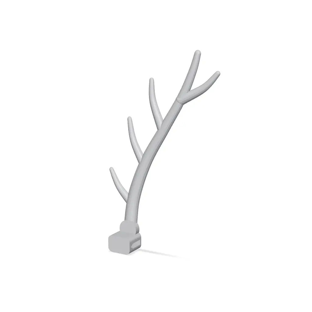 Deer Antler Headband – Slide-On Antlers + — modelo 3D