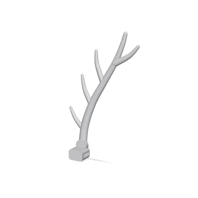 Deer Antler Headband – Slide-On Antlers + — modelo 3D