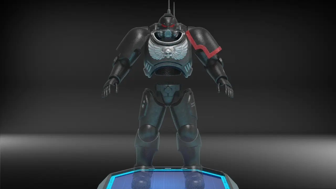 Phobos Armor - Free Sample — modelo 3D