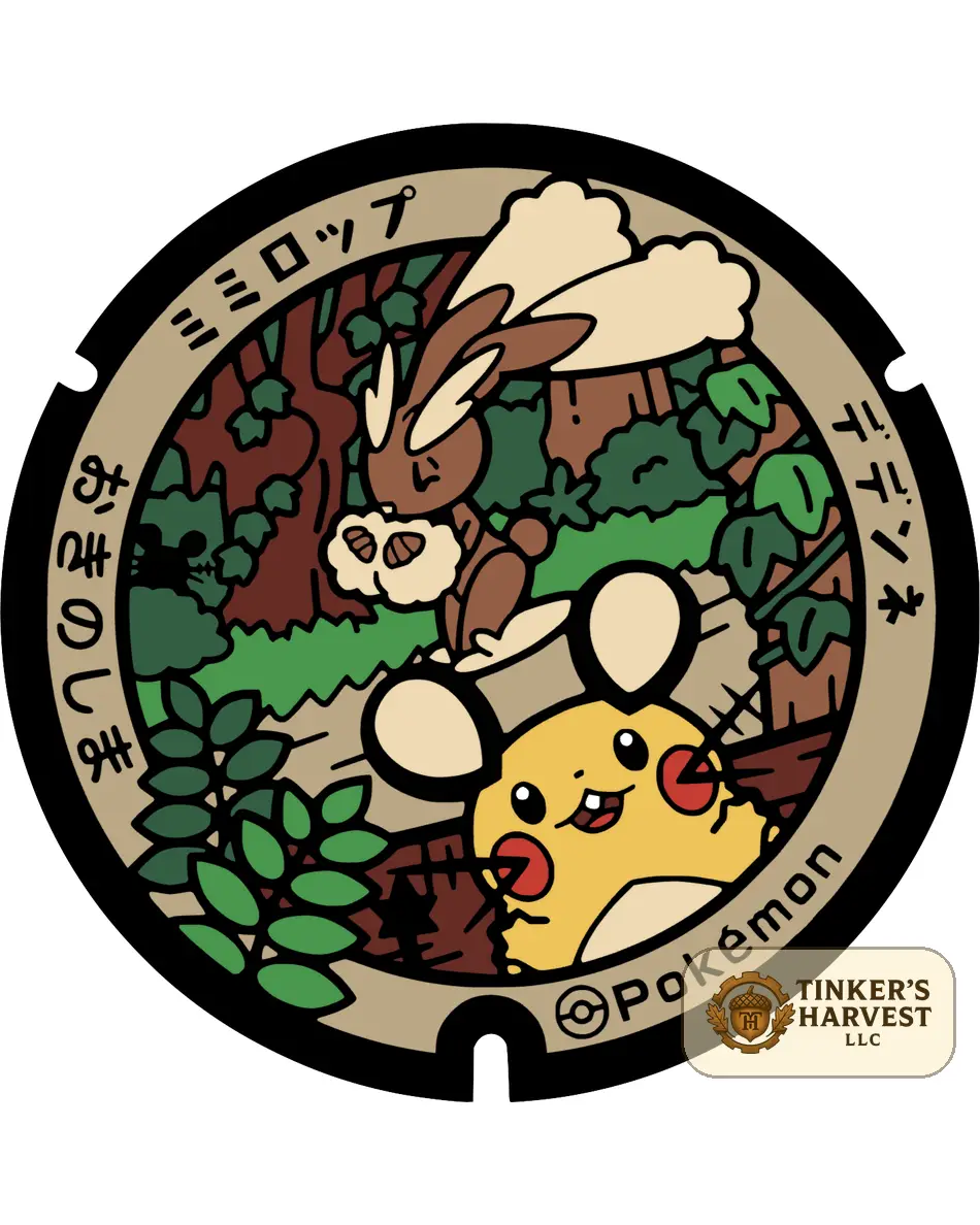 CBNP-381 Dedenne | Lopunny — modelo 3D