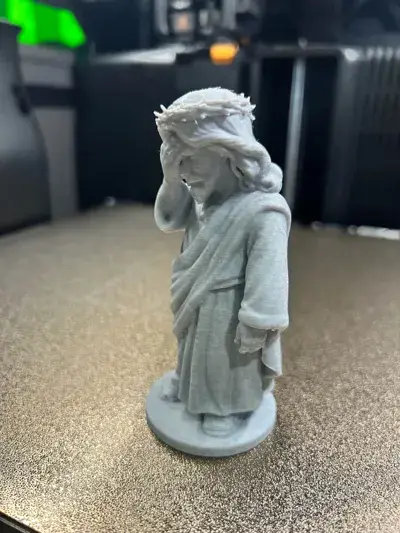 Facepalm Jesus – Single Color Easy Print — modelo 3D