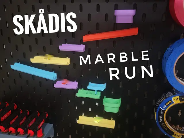 SKADIS Marble Run (Kuglebane) — modelo 3D
