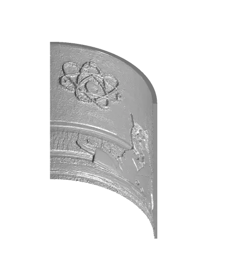 Cat Scientist Lithophane — modelo 3D