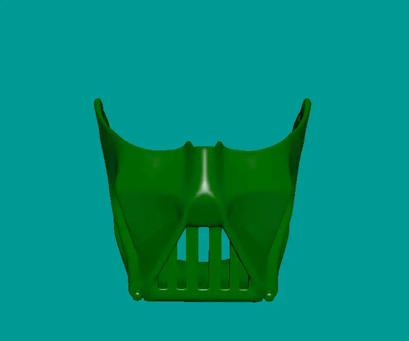 Vader Style Mask — modelo 3D
