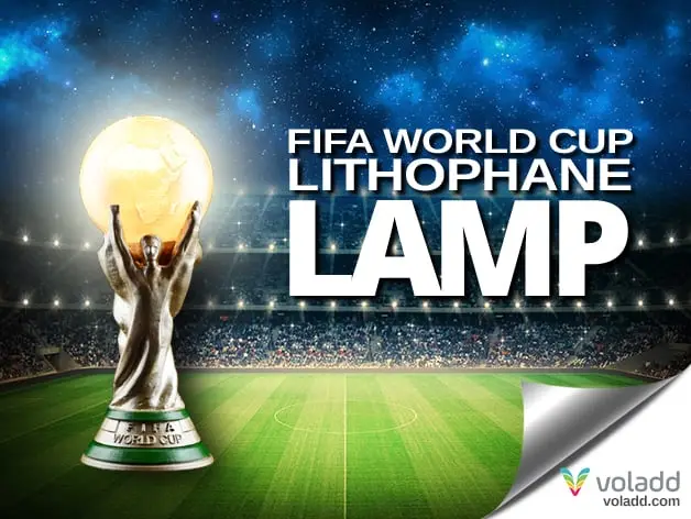 FIFA World Cup Lithophane Lamp — modelo 3D