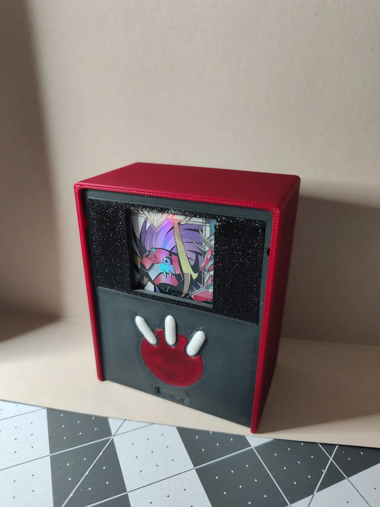 Digimon TCG: Digivice iC Deckbox — modelo 3D