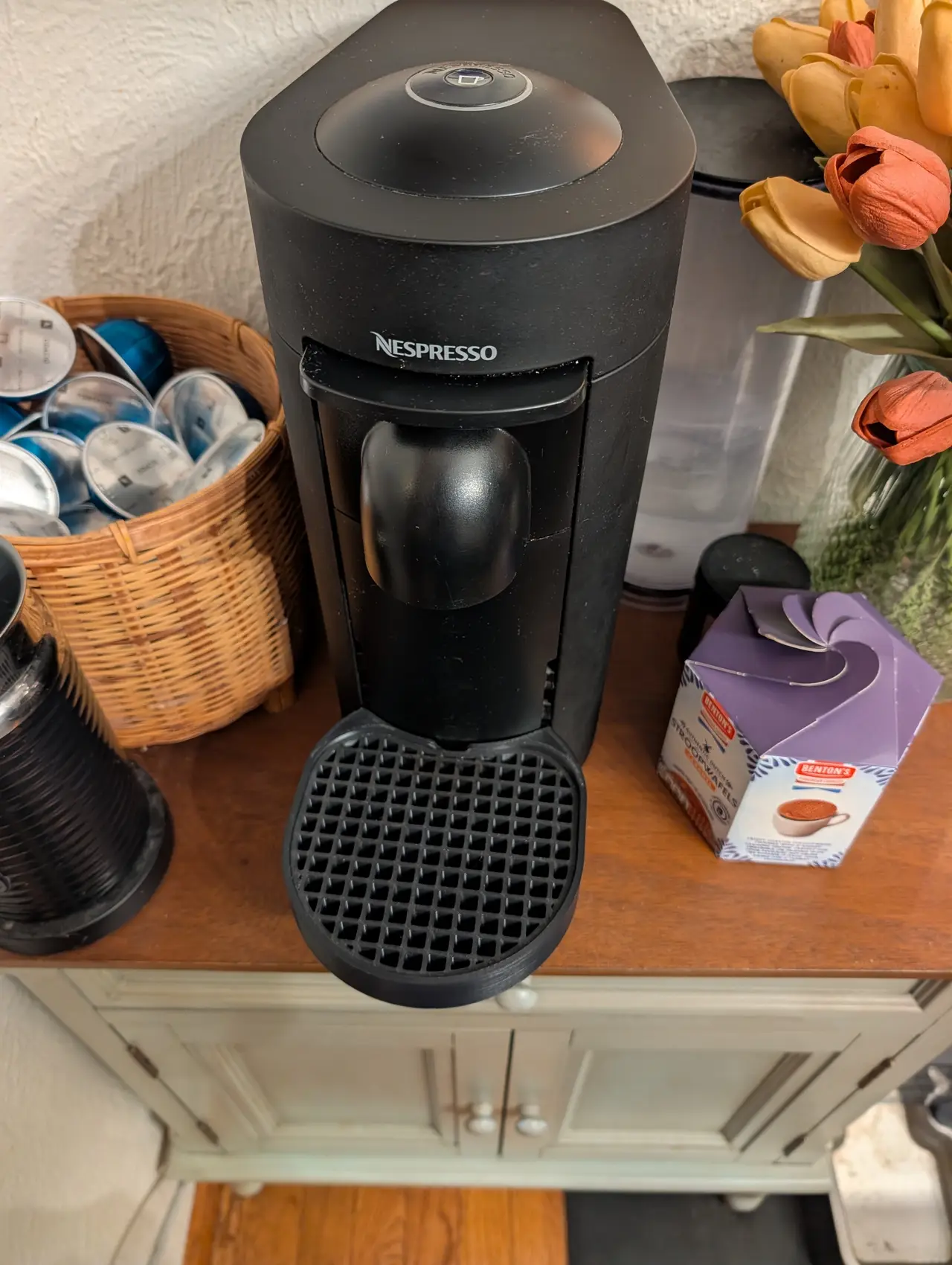 Nespresso VertuoPlus Larger Cup Holder Plate — modelo 3D