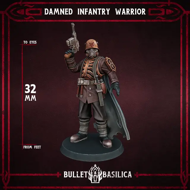 Damned Infantry Warrior (Promo Model) — modelo 3D