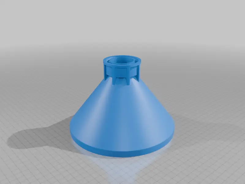 DIN 51 Funnel — modelo 3D