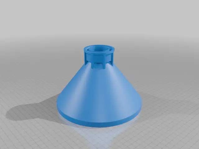 DIN 51 Funnel — modelo 3D
