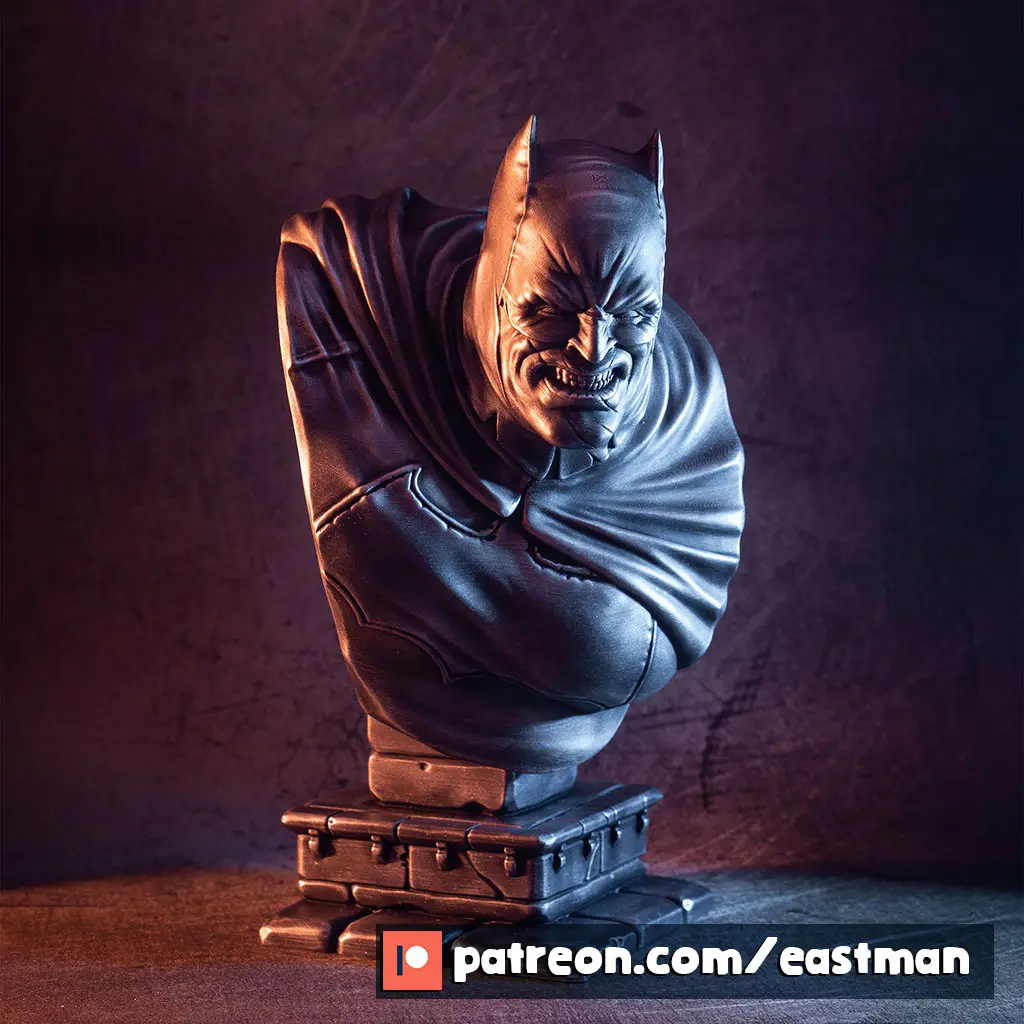 The Dark Knight bust — modelo 3D
