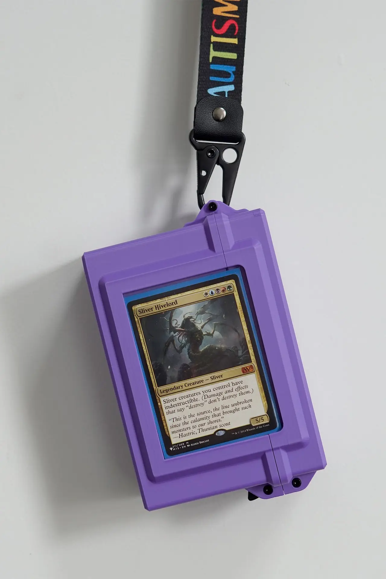 XL TCG Commander Deck Box w/ Dividers! (Magic The Gathering) — modelo 3D