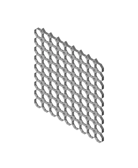9x9 Multiboard Side Legacy Tile — modelo 3D