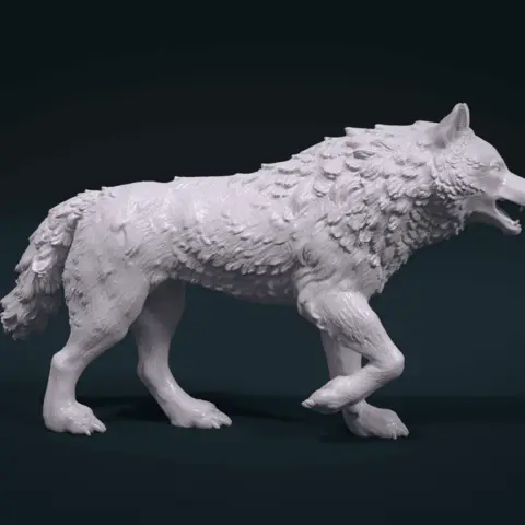 Wolf — modelo 3D