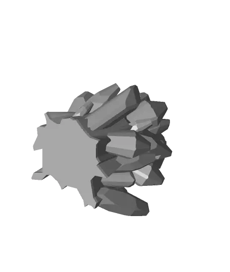 Crystal Led Lamp — modelo 3D